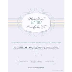   Memory Creations The Story of Me Personalization Kit, Mom and Me Baby