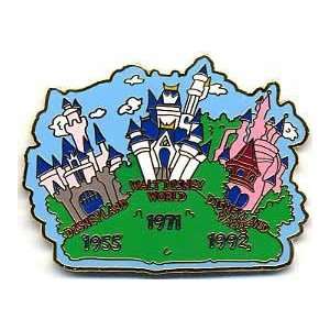   Time Pin Event 2003 (Disney Castles) 1955 1971 1992 