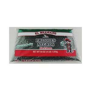 El Mexicano Dry Black Beans 4 Lb   Frijoles Negros