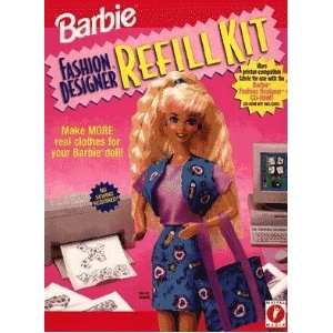  Barbie Fashion Designer Refill Kit (Box): Everything Else