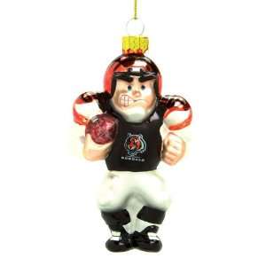   Bengals NFL Glass Player Ornament (4 Caucasian) Everything Else