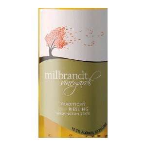  2010 Milbrandt Traditions Columbia Valley Riesling 750ml 