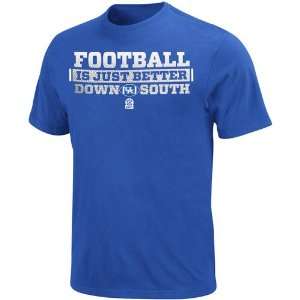 NCAA ESPN Kentucky Wildcats SEC Football Just Better T Shirt   Royal 