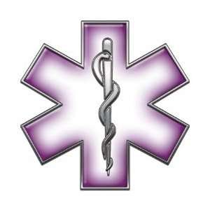  Star of Life Decal   24 h   REFLECTIVE 