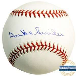 Duke Snider Autographed Baseball:  Sports & Outdoors