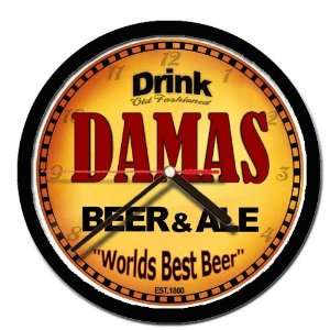  DAMAS beer ale wall clock: Everything Else