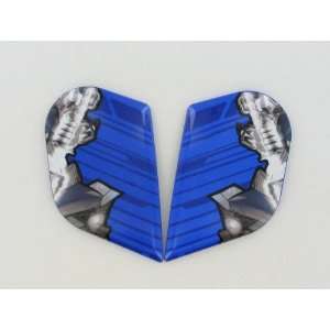   for Domain II Helmet , Color Blue, Style Shado 0133 0414 Automotive