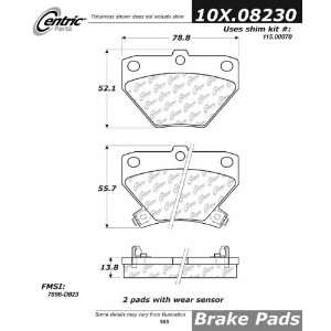  Axxis, 109.08230, Ultimate Brake Pads: Automotive