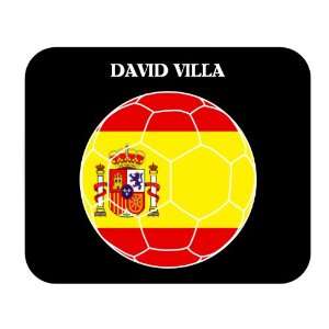  David Villa (Spain) Soccer Mouse Pad: Everything Else
