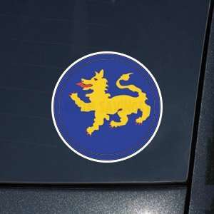  Army 157th Infantry Division Phantom 3 DECAL Automotive