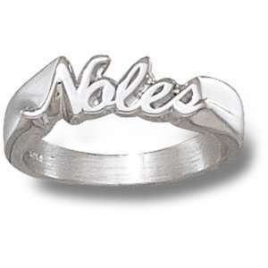  Florida State University Noles Ring Sz 8 Pendant (Silver 