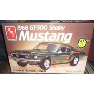   1968 GT 500 Shelby Mustang 1/25 Scale Plastic model kit,needs assembly