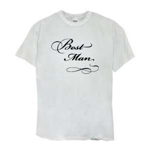  Best Man Wedding T shirt (Small Size): Everything Else