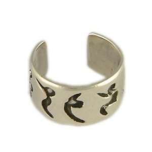  Flowing Poses Yoga Ring Sterling silver: Jewelry