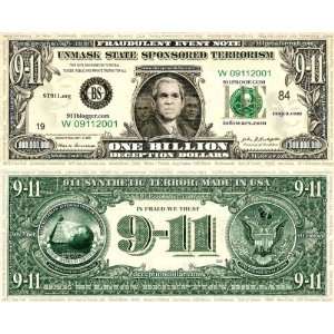  Deception Dollar Trillionaire Pac (9/11 Funny Money 