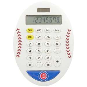  Chicago Cubs White Baseball Pro Grip Calculator: Sports 