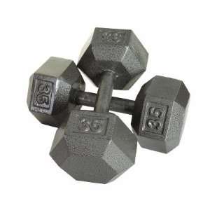  TROY 100 lbs. Solid Hex Dumbbell??  Single (IHD 100 