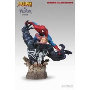  Sideshow Spiderman Vs. Venom Exclusive Polystone Diorama 