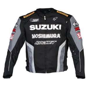   3X Black/Gunmetal/Sl Rep S.Sport Motorcycle Jacket 