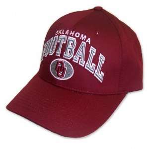    Oklahoma Sooners Crimson Football Sport Hat