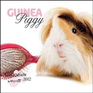  Guinea Pigs By Myrna 2012 Wall Calendar 12 X 12 Office 