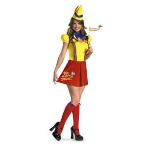  Disguise DI11434 M Womens Sassy Disney Pinocchio Costume 