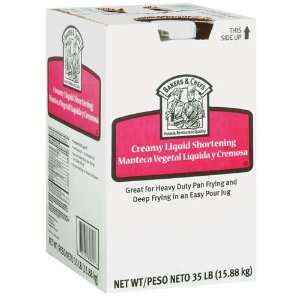 Bakers & Chefs Creamy Liquid Shortening   35lbs   CASE PACK OF 4 