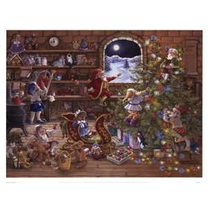  Countdown To Christmas Finest LAMINATED Print Janet 