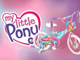  My Little Pony 14 Inch Kids Bike: Sports & Outdoors