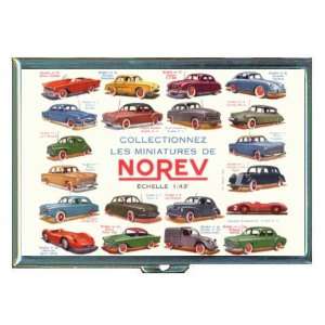 Norev Diecast Vintage Cars ID Holder, Cigarette Case or Wallet: MADE 