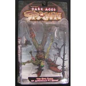 Dark Ages Spawn Ultra Action Figures The Spellcaster Upside down 