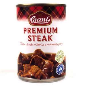 Grants Premium Steak In Gravy 392g  Grocery & Gourmet Food