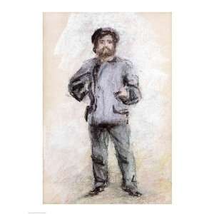  Portrait of Claude Monet Finest LAMINATED Print Pierre 