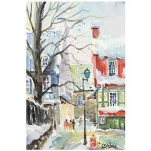  Lhiver Rue Du Tresor by Jean roch Labrie 3x4 Health 