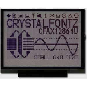  Crystalfontz CFAX12864U1 WFH 128x64 graphic LCD display 