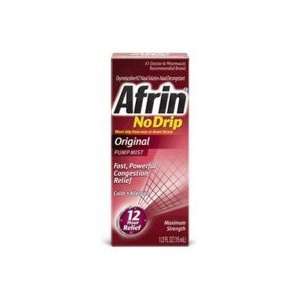  Afrin Original No Drip 12 Hour Nasal Pump Mist 15ML 