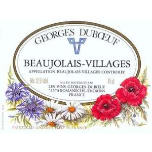  2010 Georges DuBoeuf Beaujolais Villages 750ml Grocery 