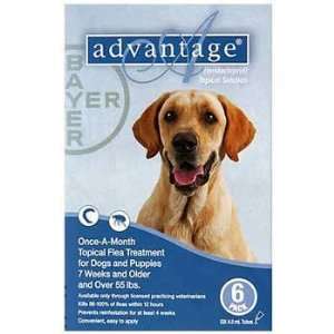  Advantage   Blue Box for Dogs over 55 pounds   4 pack: Pet 