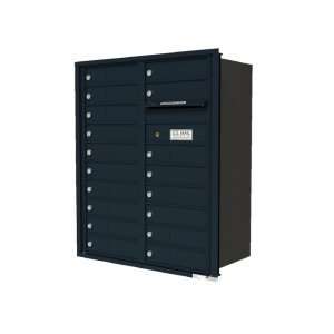   Cluster Mailboxes in Black   Front Loading  