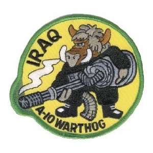   Air Force USAF Iraq A 10 Warthog 4 Embroidered Patch New: Everything