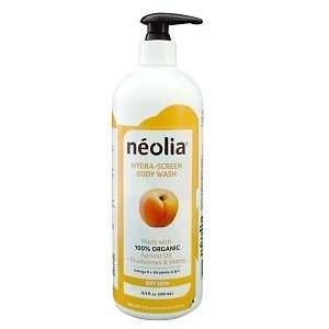   Hydra Screen Apricot Oil Body Wash for Dry Skin, 16.9 fl oz: Beauty