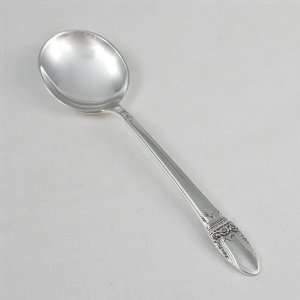 First Love by 1847 Rogers, Silverplate Round Bowl Soup Spoon:  
