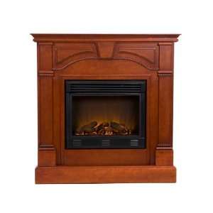  SEI Sussex Braid Classis Mahogany Electric Fireplace, , 42 