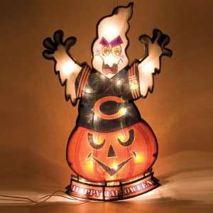  Chicago Bears Ghost Light up Window Lawn Stake: Sports 