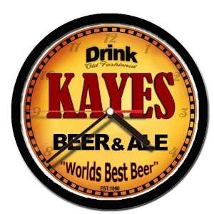  KAYES beer and ale cerveza wall clock: Everything Else