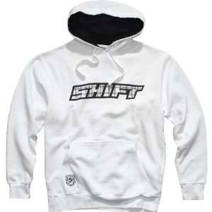  SHIFT RACING HOTWIRE PULLOVER HOODY WHITE 2X: Sports 