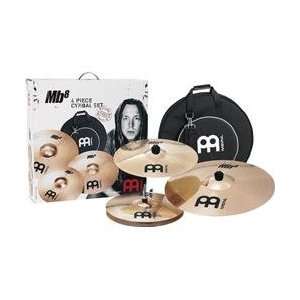  Meinl Mb8 Cymbal Set   14 Inch Hi Hats, 16 Inch Crash, 20 