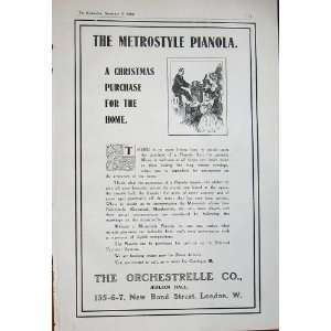  1906 Orchestrelle Metrostyle Pianola Bond Street London 