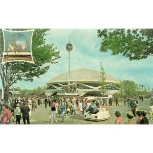 Post Card: GENERAL ELECTRI PAVILION, New York Worlds Fair 1964 1965 