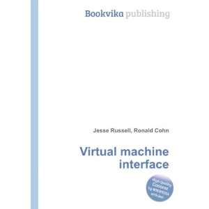  Virtual machine interface Ronald Cohn Jesse Russell 